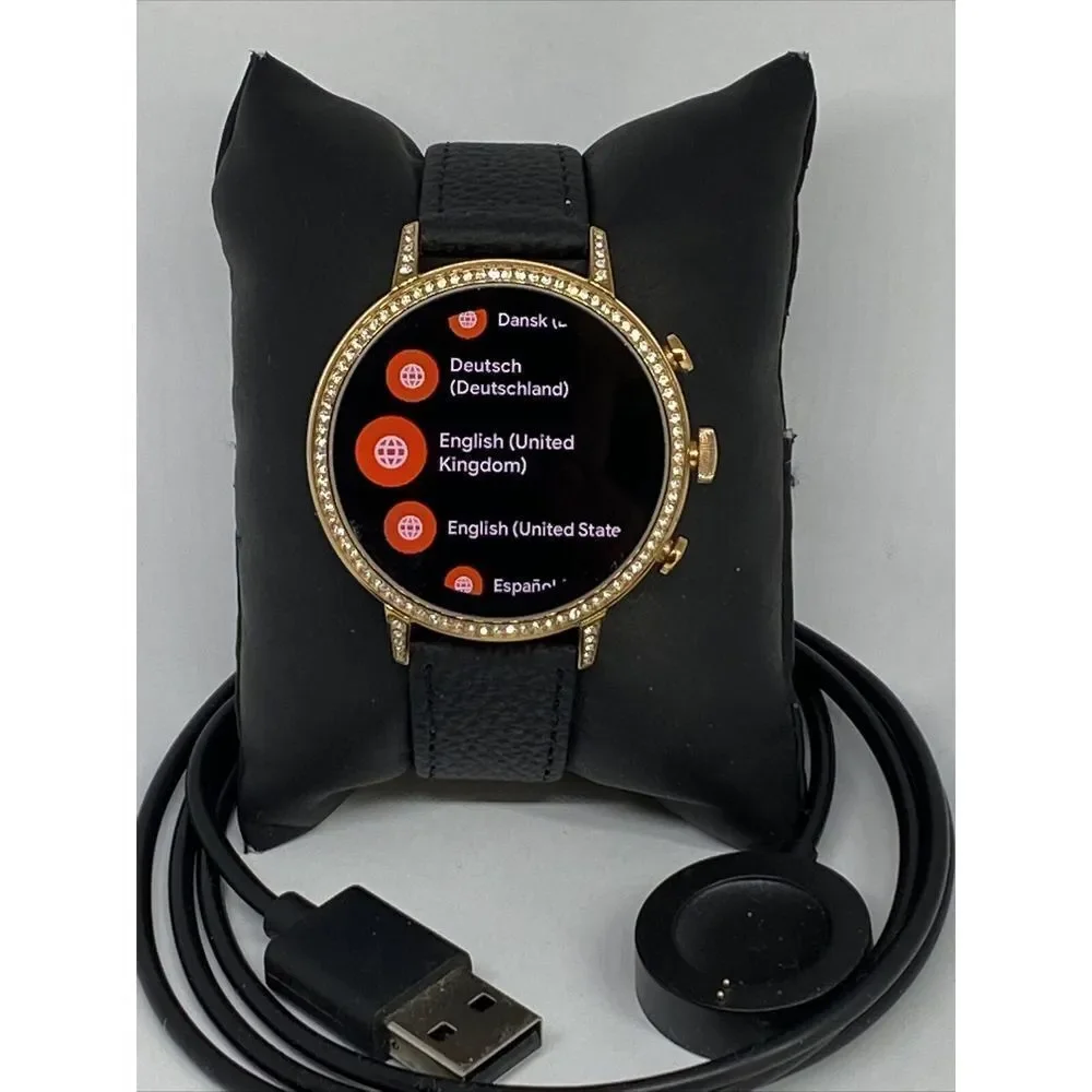 Fossil Gen 4 Authentic Digital Dial Smart Watch Custom Band FTW6011 NP843